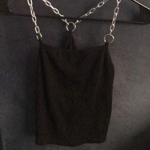 Chain crop top